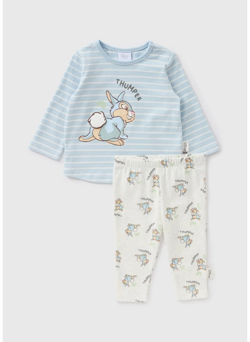 Matalan Disney 2 Piece Baby Blue Thumper Top & Legging