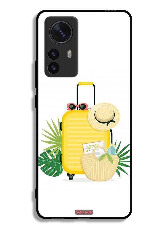 Tolwak Xiaomi 12S Pro Protective Case Cover Summer Digital Art - Image 2
