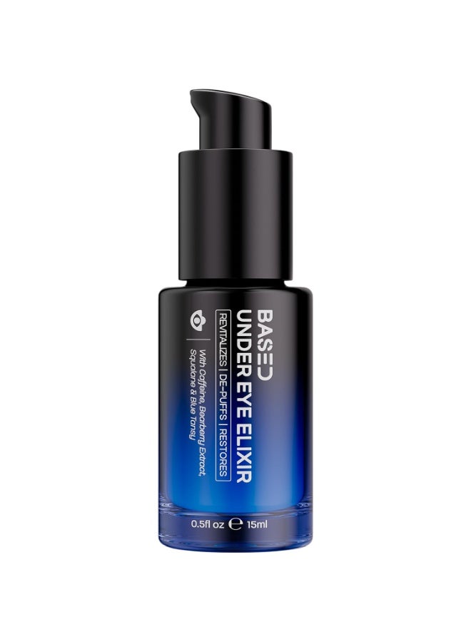 Based Under Eye Elixir, Hydrating & Refreshing Formula, Simple. Effective. Based. 0.5 fl oz, Pack of 1 - Image 1