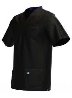 RZ Scrub Comfortable Lycra fabric with many pockets is meticulously crafted to retain its color without fading with repeated washing  - Image 2