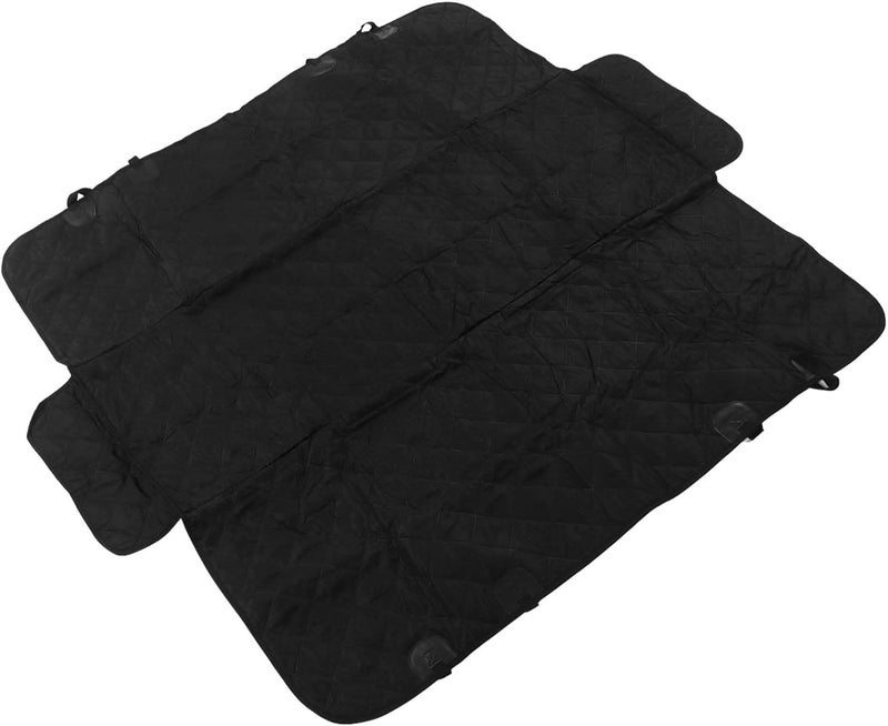 Jeanoko Car Seat Cover Foldable Pet Bridge Platform 59.84x56.3in Breathable Mesh Design for Back Seat Extender, Applicable for Pets - Image 1