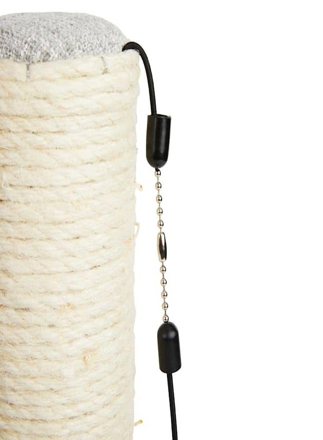 EveryYay Sisal Cat Scratching Post Grey 18.75" H - Image 2
