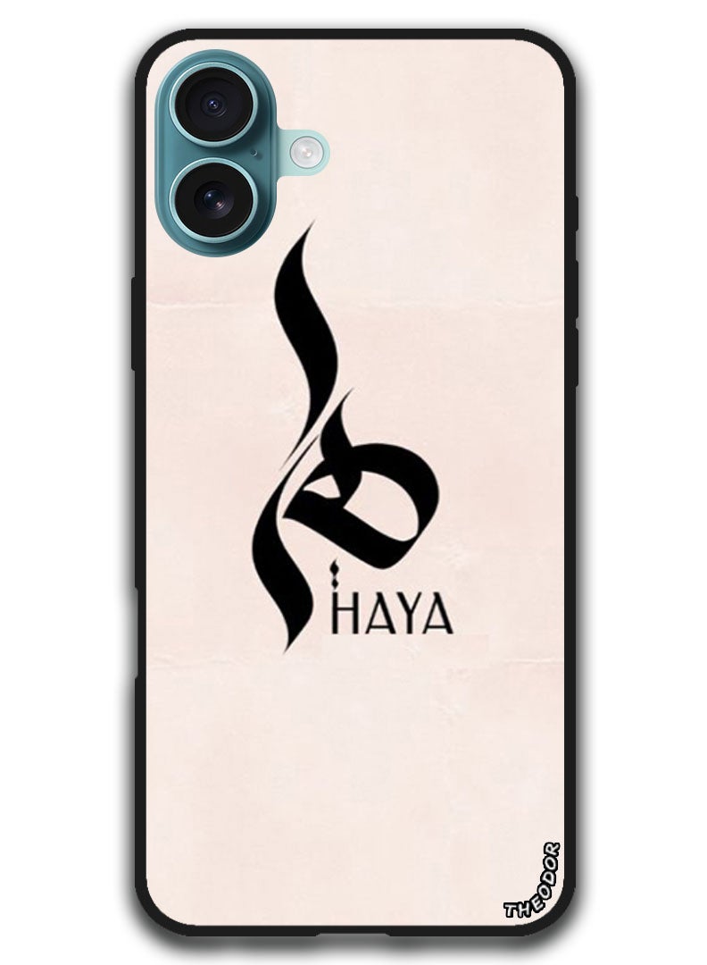 Theodor Protective Case Anti Scratch Shock Proof Bumper Cover For iPhone 16 Plus (6.7)-inch HAYA - Image 1