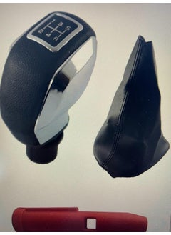 DELUX e Peugeot 307 Sport Design Shiny Cover Type Gear Knob + Gaiter e Car 