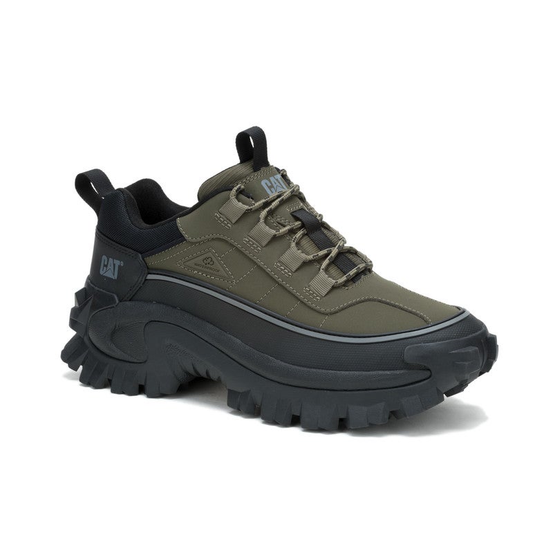 CATERPILLAR حذاء رياضي مقاوم للماء CAT INTRUDER GALOSH 2.0 للرجال باللون الزيتوني الداكن - Image 2