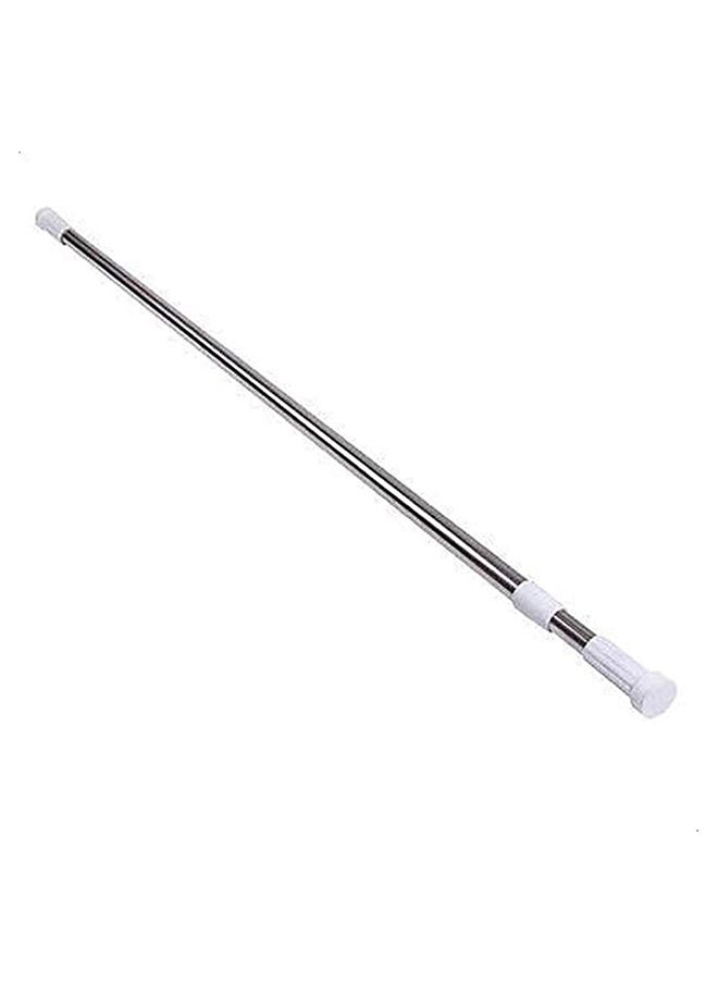Generic - WESDA Stainless Steel Shower Curtain Rod Extendable 2m - Image 1
