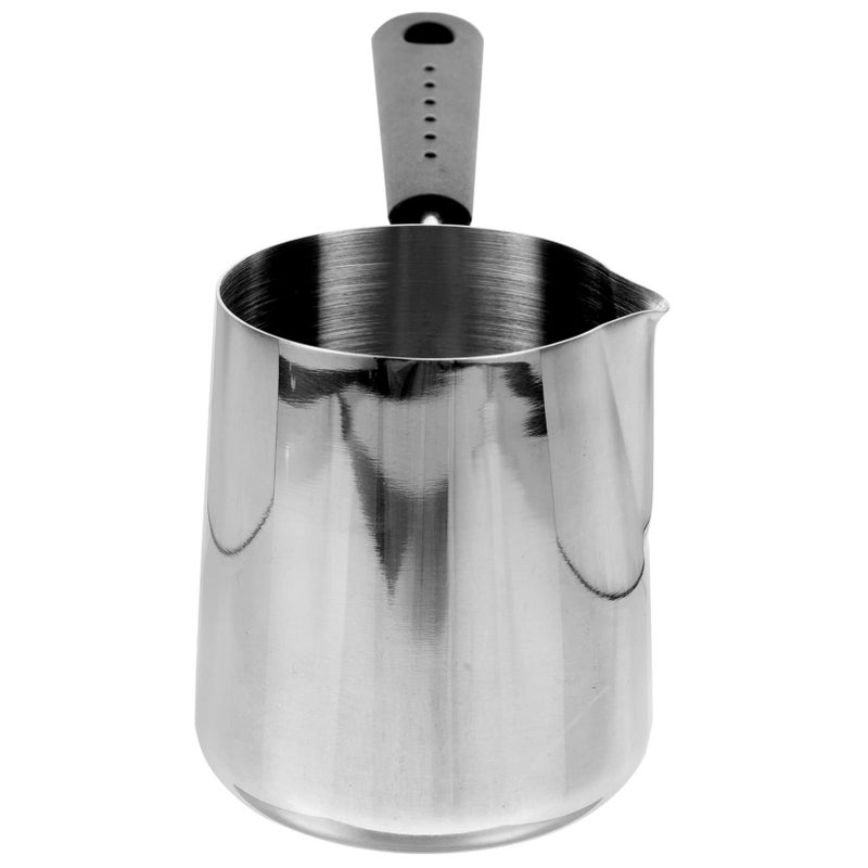 Small Stainless Steel Oil Pot with Handle Deepened Saucepan for Cooking Sauces and Heating Oil Induction Stove Compatible Easy to Clean - Image 2
