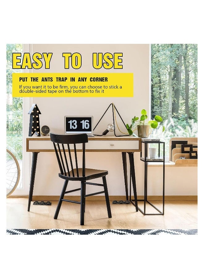 Generic - 48 Pcs Ant Killer Ant Traps Spider Traps Effective Insect Traps Indoor Ant Bait Glue Traps for Bugs Outdoor Home Kitchen Cricket Crawling Bugs, Safe for Pets and Kids - Image 1
