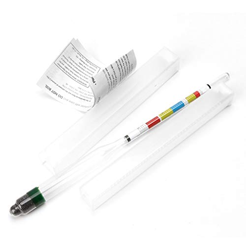 FastRack Triple-Scale Hydrometer - ABV Hydrometer - Specific Gravity Hydrometer to accurately Test ABV and the Specific Gravity of Your Wine, Beer, Mead or Kombucha - Image 2