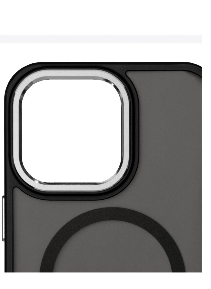 ELLAGECASE - Stylish Case for iPhone 16 Pro, Solid Camera Protection, Shockproof, Enhanced Protection, Compatible with Magsafe and Wireless Charging - Image 1