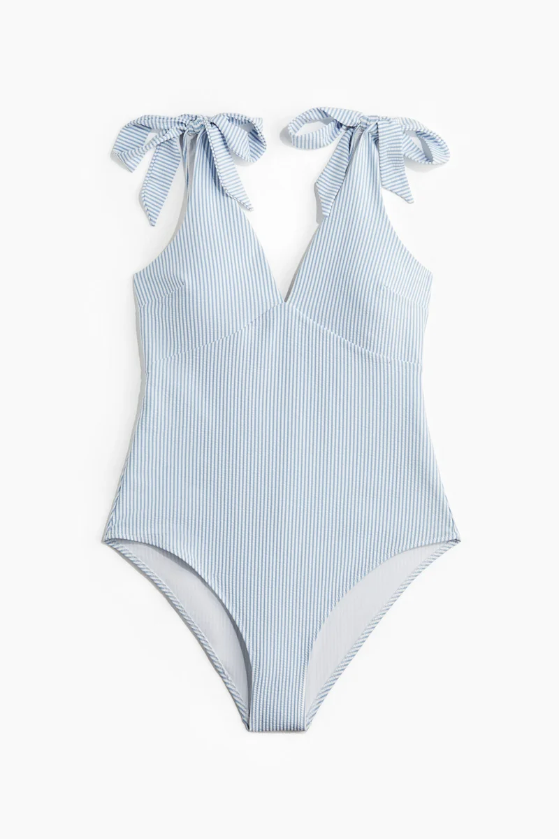 H&M Padded-cup High Leg swimsuit