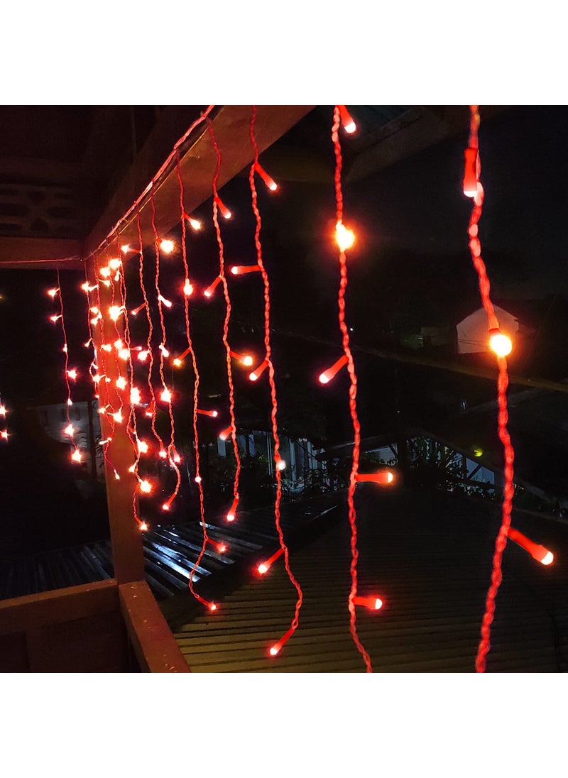 Philips - PHILIPS Starlit 12 Meter 72 LEDs String Light for Decoration Festival LED String Light for Diwali Christmas and Home Decoration Red Pack of 3 - Image 1