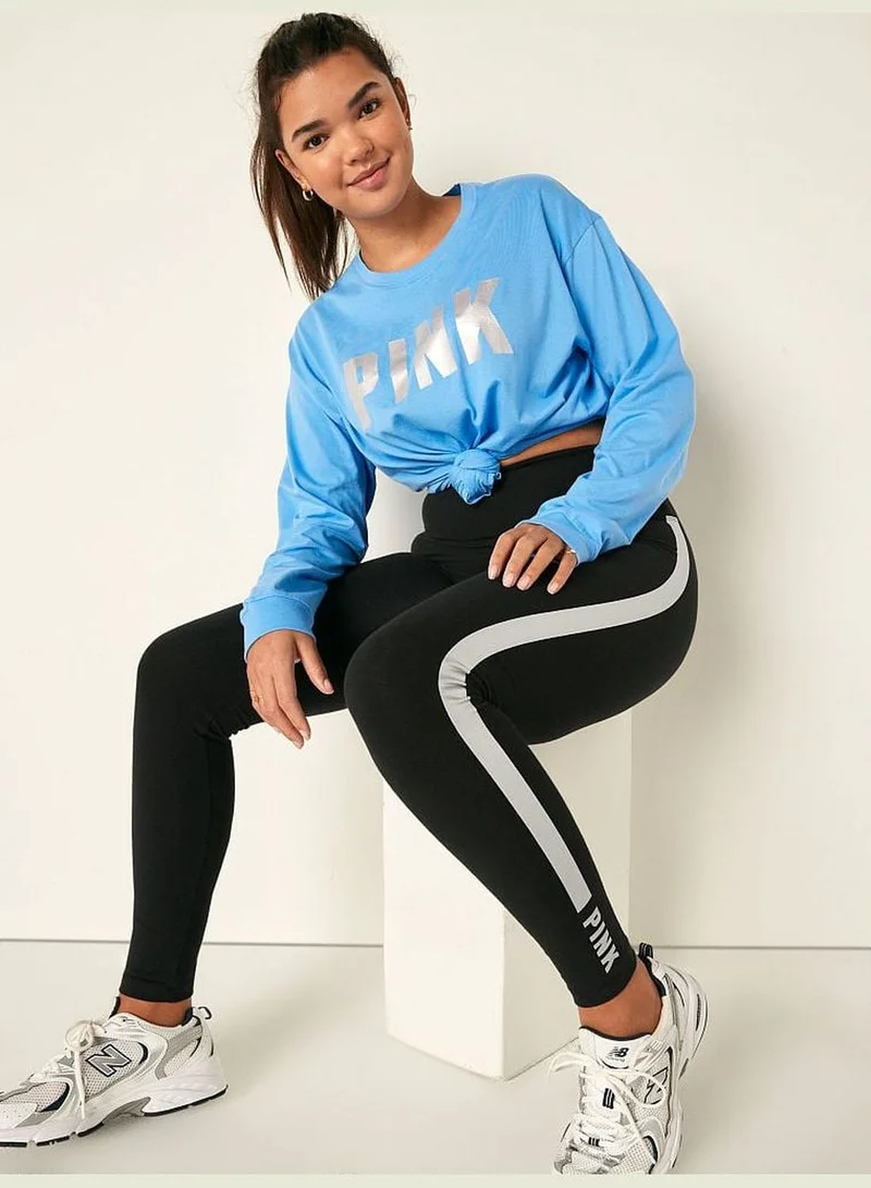 PINK Cotton High Waist Full Length Legging