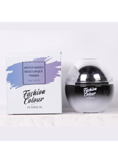 Fashion Colour Platinum Water-based Moisturizer Primer Lightweight Brightens Skin Enhances Glow Non-Greasy Fresh Glowing Skin For Men & Women 45 g  - Image 2