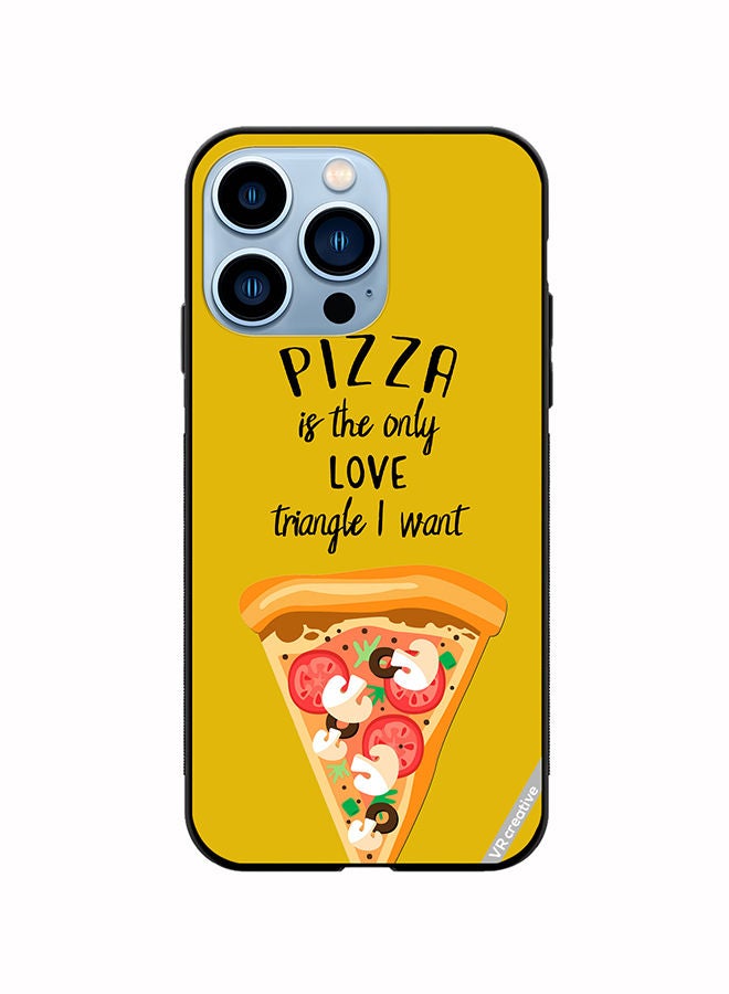 VR CREATIVE Protective Case Cover For Apple iPhone 13 Pro Pizza Love Design Multicolour - Image 1