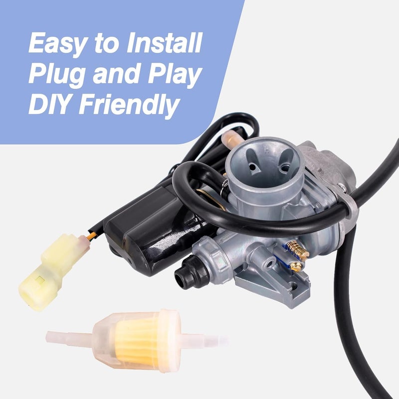 CULMKARI Carburetor for Kawasaki KFX90 (2007-2017, 2019-2020) - Replaces 15004-Y008, 15004-Y003, 15004-Y005 - Image 5