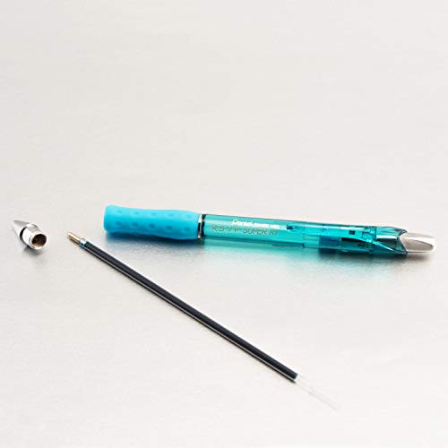Pentel RSVP Super RT Ballpoint Pen, (1.0mm) Medium Line, Sky Blue Ink, Pack of 2 (BX480BP2S) - Image 5