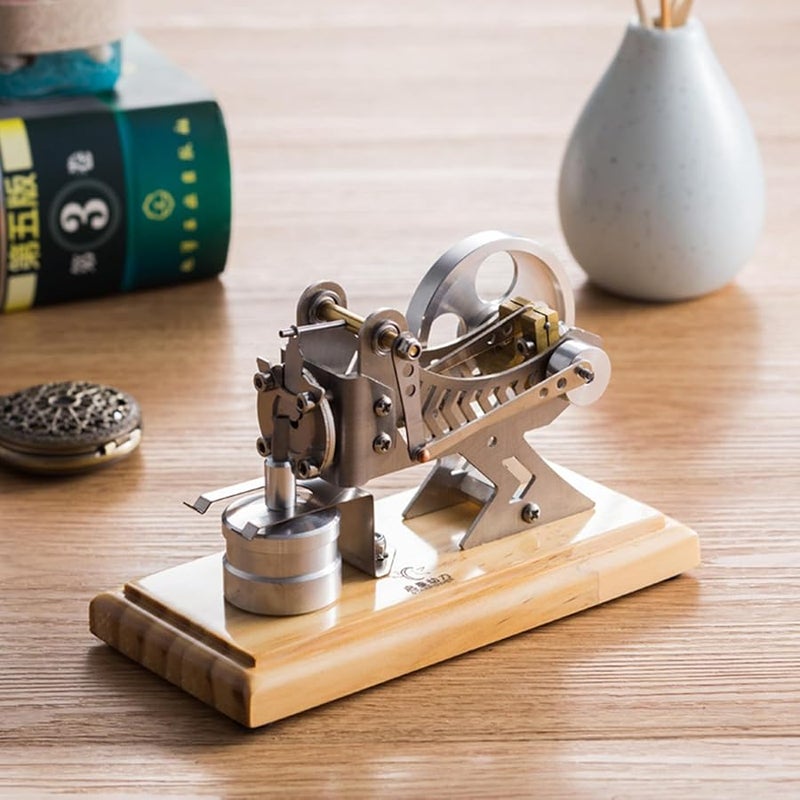 Stirling Engine Model Physical Science Experiment Teaching Vacuum Steam Heat Education Toy - Image 5