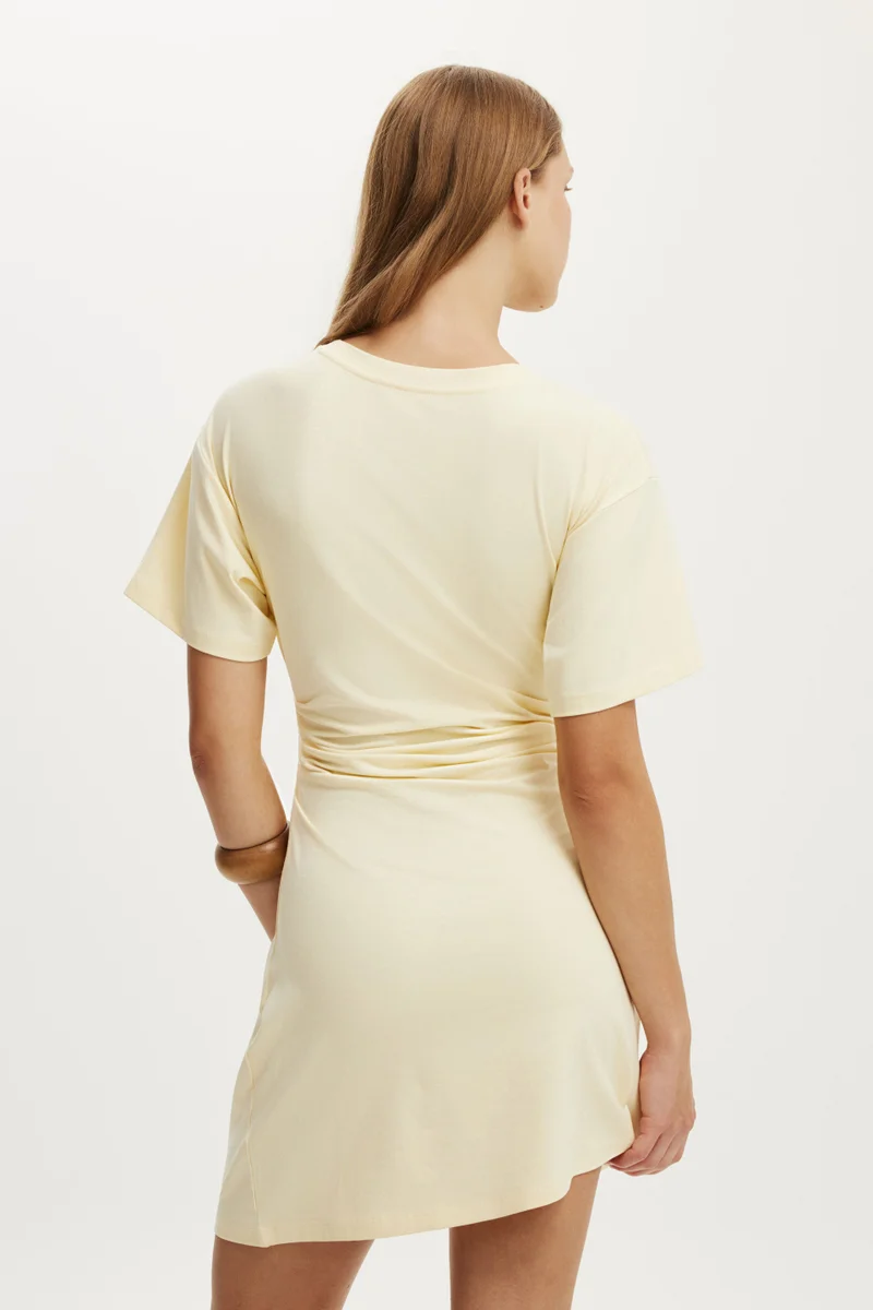 Cotton On  Boxy Tuck T-Shirt Mini Dress for Women | Best Price UAE