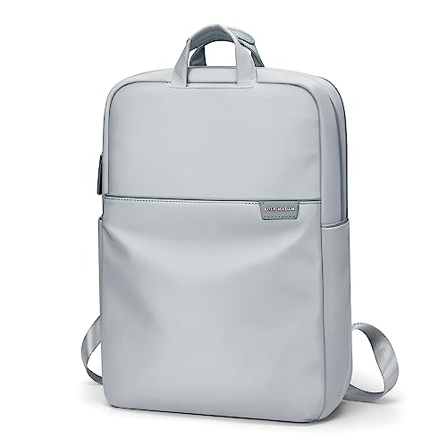 GOLF SUPAGS Travel Laptop Backpack for Women Anti Theft Slim Durable College Bookbag Business Computer Bag Fit 13.3Inch Notebook (Pale Grey, 13.3Inch) - Image 1