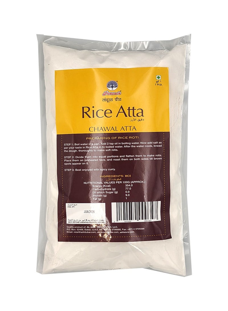 Peacock Rice Atta 1Kg - Image 2
