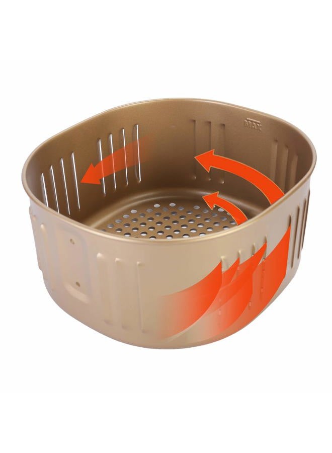 RAMLLY Air Fryer Replacement Basket for Power XL 5.3QT Air Fryer,Air Fryer Basket for Gowise USA 5.8QT Air Fryer, Air fryer Accessories, Non-Stick Fry Basket - Image 2
