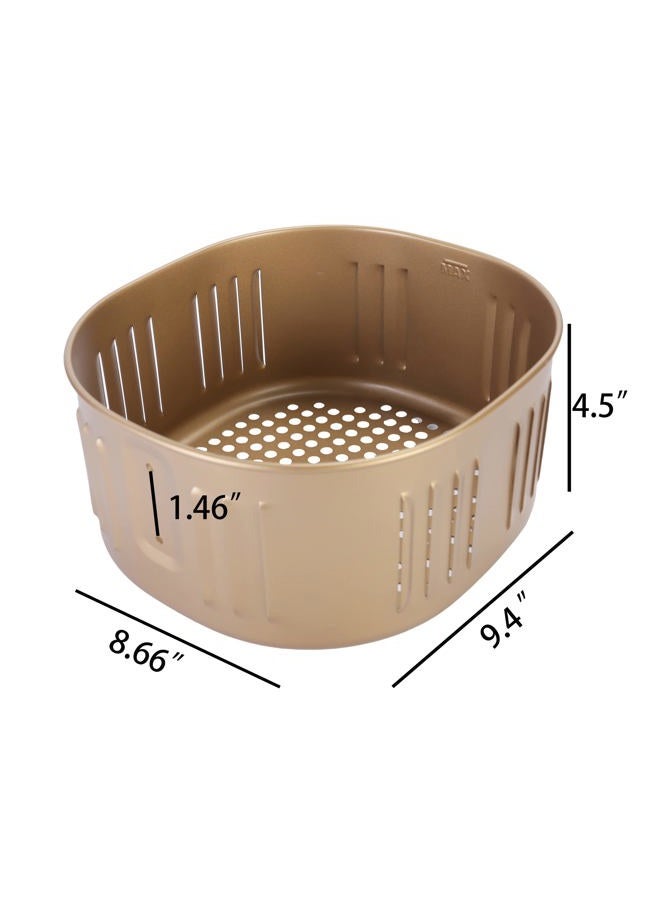 RAMLLY Air Fryer Replacement Basket for Power XL 5.3QT Air Fryer,Air Fryer Basket for Gowise USA 5.8QT Air Fryer, Air fryer Accessories, Non-Stick Fry Basket - Image 3