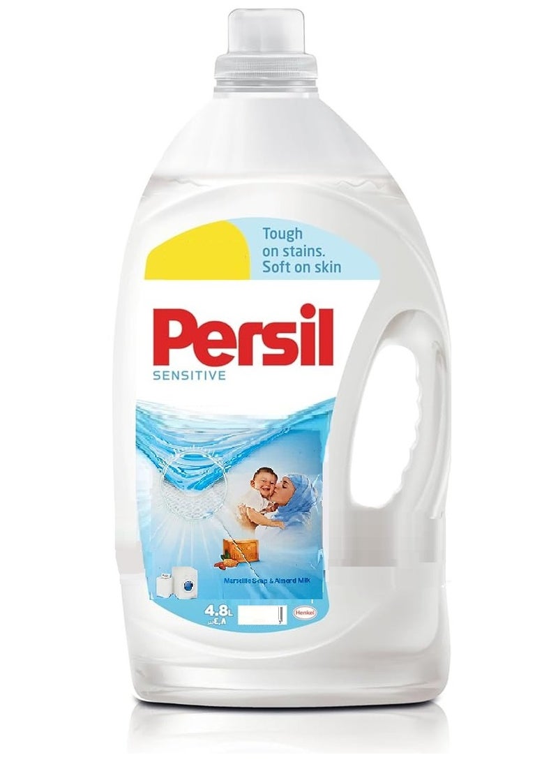 Persil Sensitive and Baby Liquid Laundry Detergent 4.8 L - Image 2