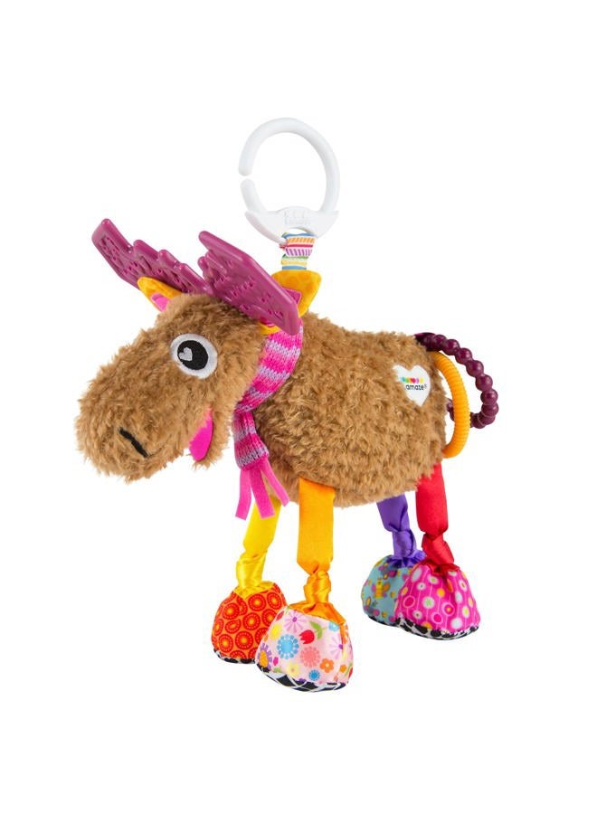 Lamaze Muffin The Moose, Clip On Toy - Image 1
