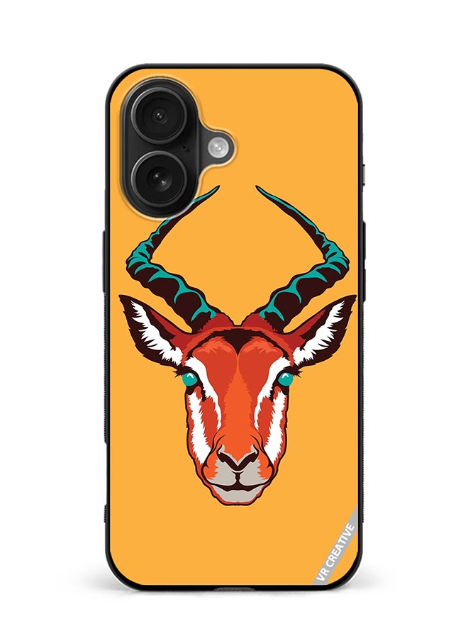 VR CREATIVE Protective Case Cover For Apple iPhone 16 Plus Arabian Oryx Design Multicolour
