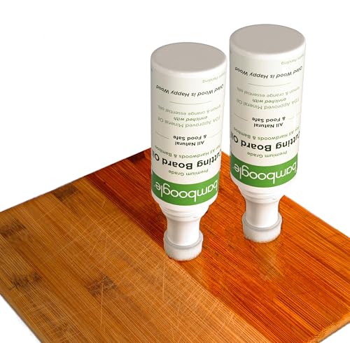 Bamboogle Butcher Block Mineral Oil - 2 Pack - No Mess Easy Applicator, white (VC2P-CBO-5) - Image 2