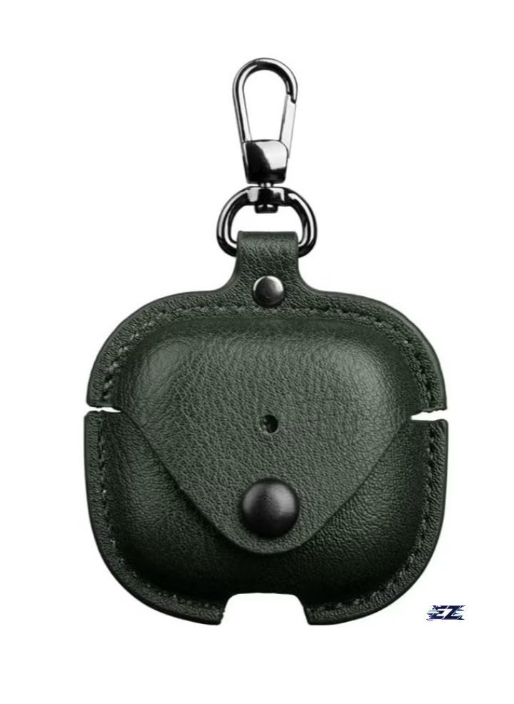 ELTRAZONE Case Compatible with AirPods 4 2024 – PU Leather with Keyring Included, Anti-Scratch Protective Case Cover for AirPods 4 2024 - Image 3