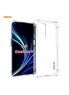 HuHa Case Cover For For OnePlus 9 Hat-Prince ENKAY Clear TPU Shockproof Case Soft Anti-slip Cover 