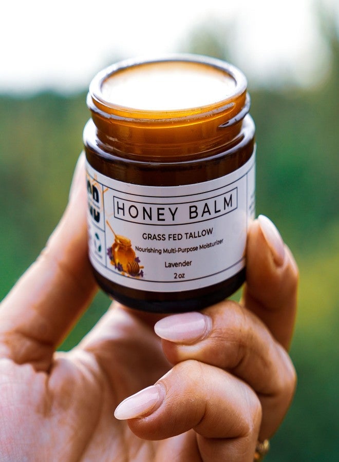 Really Good Blends - Tallow Honey Balm, Organic Body Butter, Grass-Fed Beef Tallow for Skin, Soothing All-Natural Moisturizer for Body and Face | Made in USA - 2 oz (Lavender) - Image 2