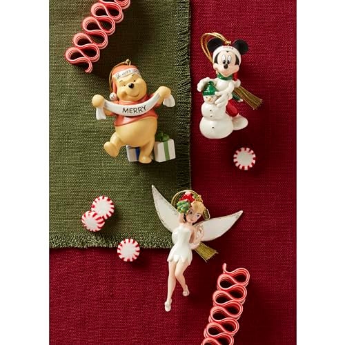 Lenox 894444 2023 Tinker Bell Mistletoe Ornament - Image 3