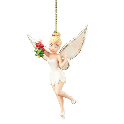 Lenox 894444 2023 Tinker Bell Mistletoe Ornament - Image 5