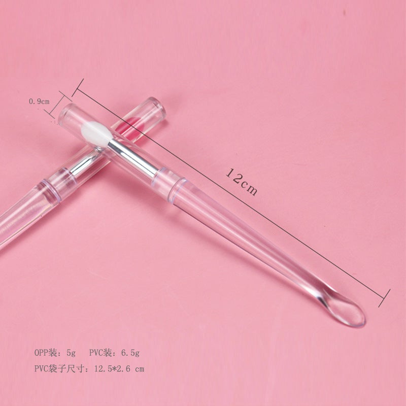 Portable Mini Lip Brush Soft Hair With Lid Dust-Proof Lipstick Brush Small Lip Film Brush Non-Disposable Lip Brush - Image 5