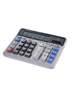 NIBEMINENT Large Electronic Calculator Grey  - Image 2