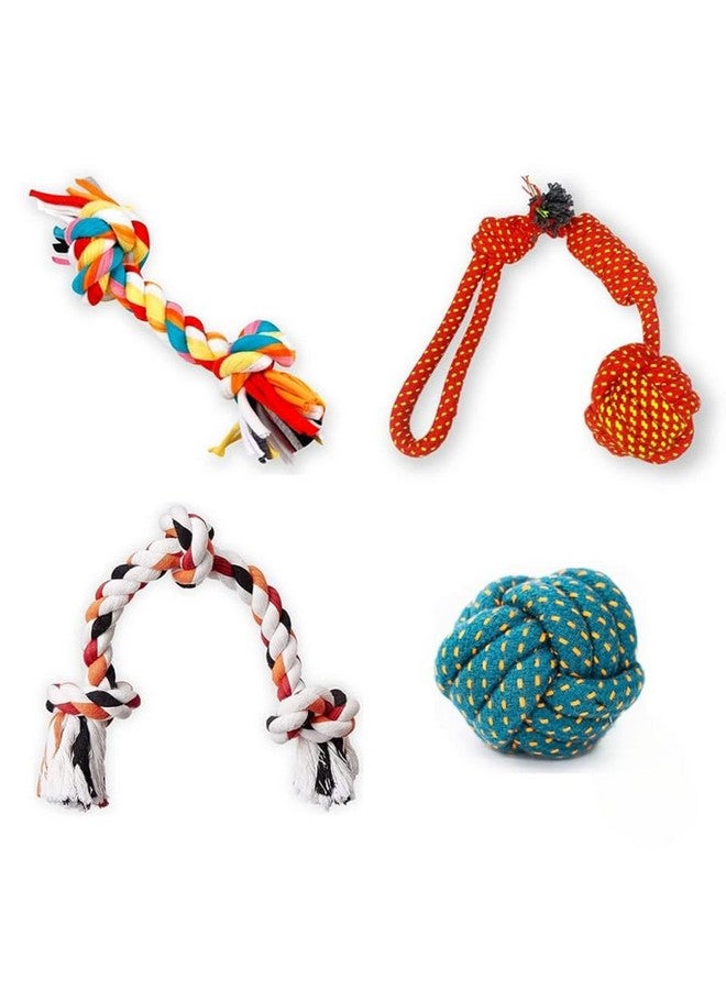 بت ألعاب الكلاب للمضغ العدواني، لعبة مضغ متينة للكلاب من السلالات الكبيرة، ألعاب الكلاب الكبيرة للكلاب الكبيرة آمنة وطويلة الأمد لمضغ التسنين للجراء، ألعاب حبل الكلاب القطنية للكلاب متوسطة الحجم - Image 1