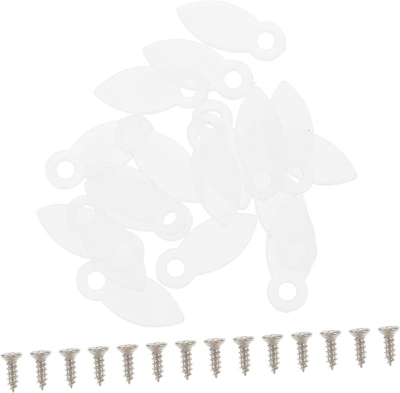 Tehaux أزرار إطار الصورة البلاستيكي، مشابك اللوحة الخلفية، مجموعة من 1 لتعليق الصور بسهولة بدون حفر - Image 1