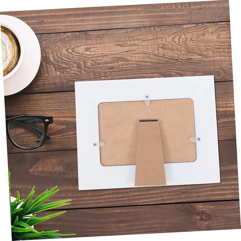 Tehaux أزرار إطار الصورة البلاستيكي، مشابك اللوحة الخلفية، مجموعة من 1 لتعليق الصور بسهولة بدون حفر - Image 3