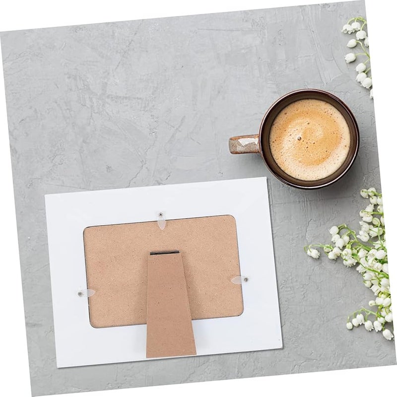 Tehaux أزرار إطار الصورة البلاستيكي، مشابك اللوحة الخلفية، مجموعة من 1 لتعليق الصور بسهولة بدون حفر - Image 5