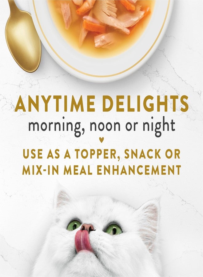 Fancy Feast Purina Fancy Feast Limited Ingredient Wet Cat Food Complement, Broths With Tuna, Shrimp & Whitefish - (Pack of 16) 1.4 oz. Pouches - Image 4