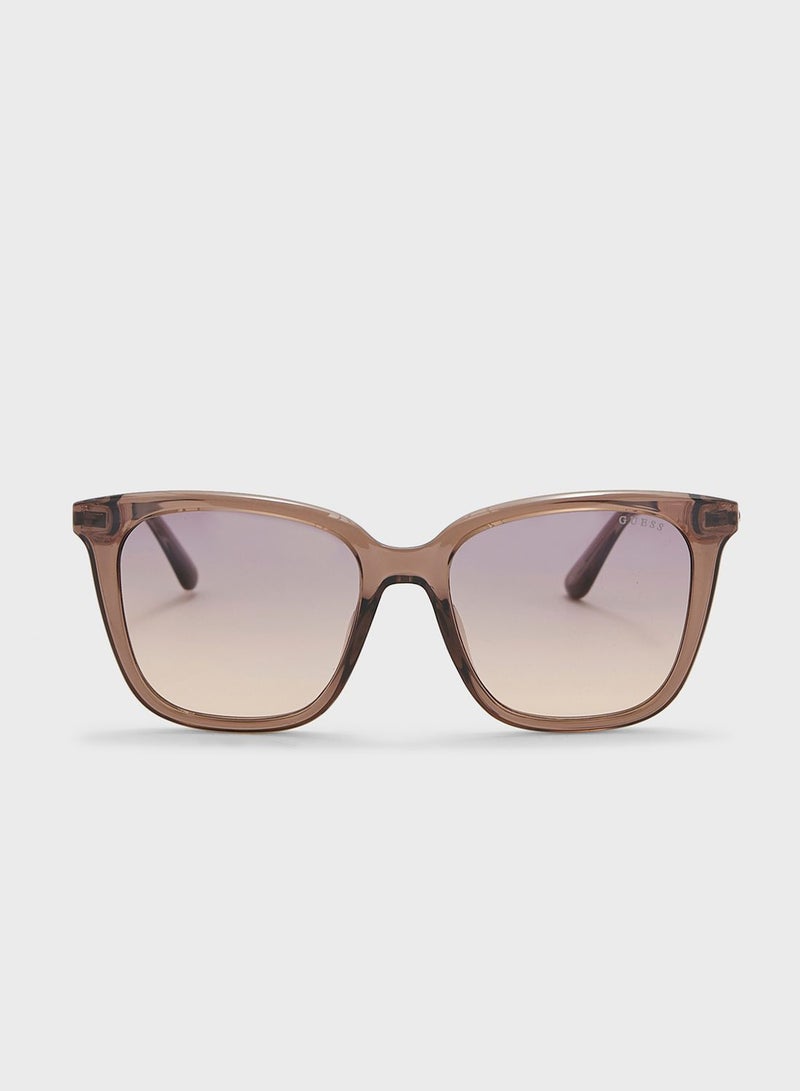 GUESS Gradient Rectangle Shape Sunglasses - Image 2