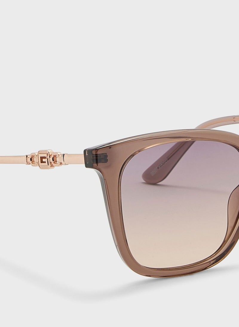 GUESS Gradient Rectangle Shape Sunglasses - Image 4