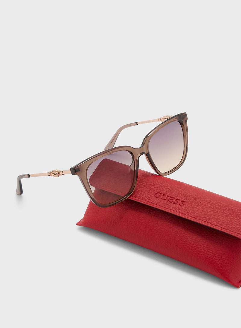 GUESS Gradient Rectangle Shape Sunglasses - Image 5