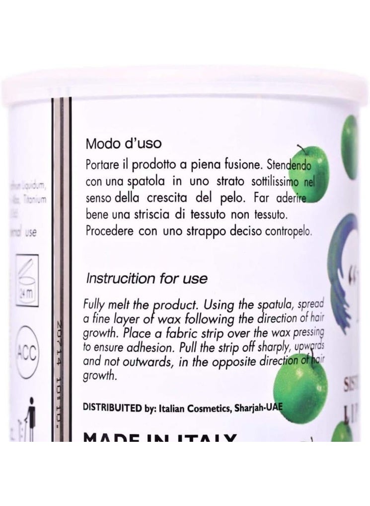 IBR Cera Green Apple Hair Removal Wax 600ml for Men and Women - Image 5