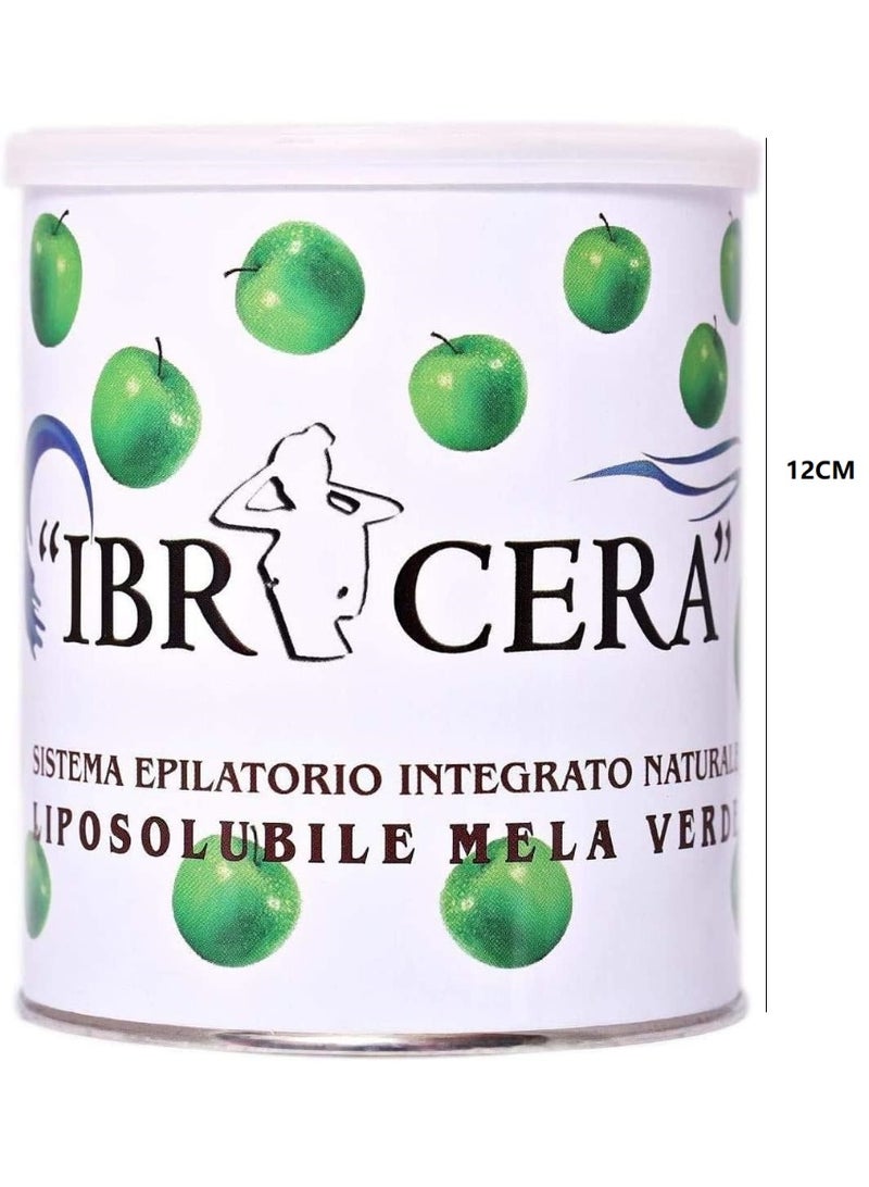 IBR Cera Green Apple Hair Removal Wax 600ml for Men and Women - Image 3