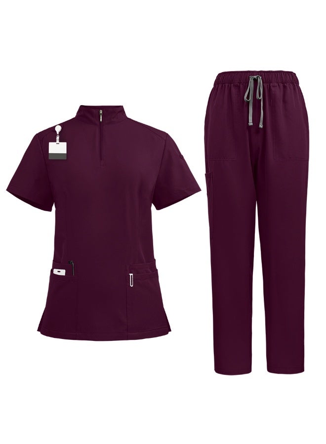 NIBEMINENT High End Hospital Work Clothes Operating Room Medical Uniforms Hospital Work Sets Medical Supplies Nurses Dental Surgical Gowns - Image 2