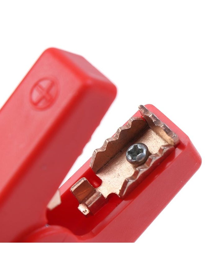 2Pcs Large 100A Crocodile Alligator Clips Car Battery Chargers Insulated Clamp  - Image 2